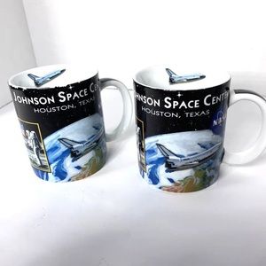 Vintage NASA Cape Shore Coffee Mug Set
